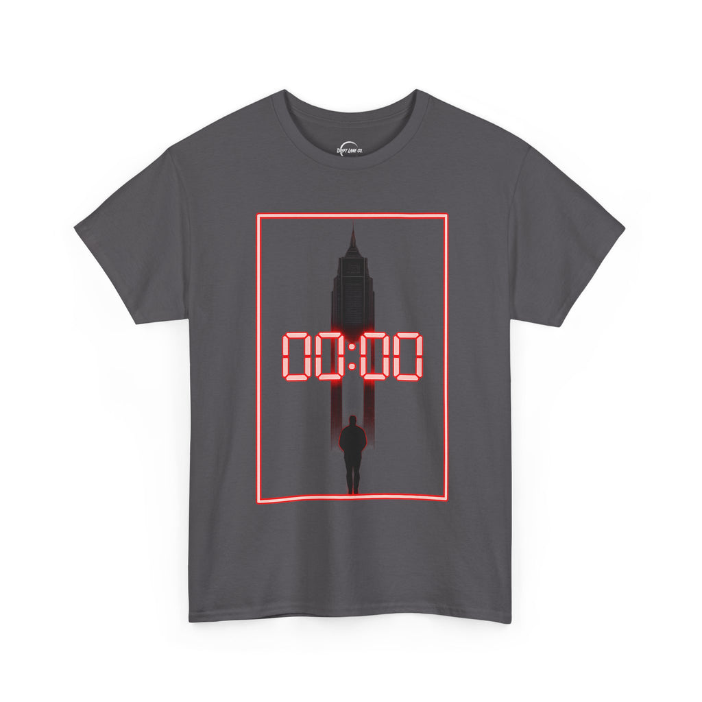 The "00:00" Digital Silhouette Unisex T-Shirt