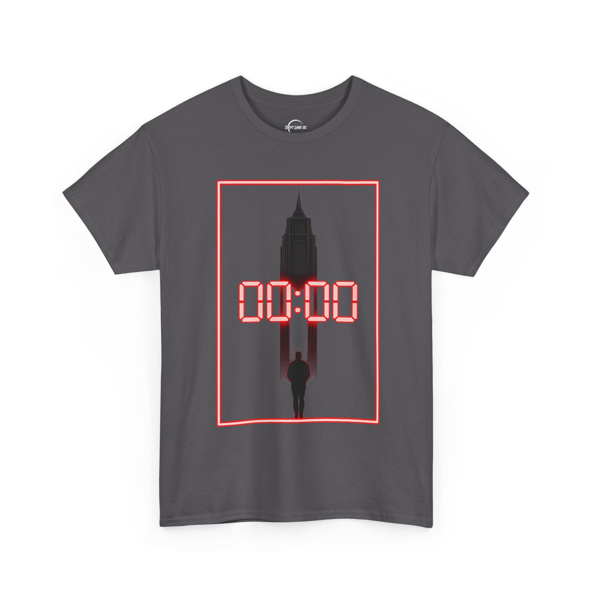 The "00:00" Digital Silhouette Unisex T-Shirt