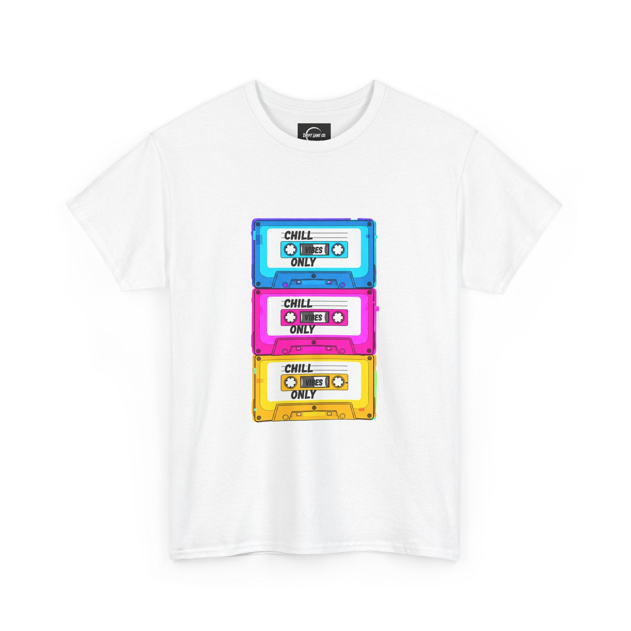 Retro Cassette Tee — "Chill Mix Only" Music Unisex T-Shirt