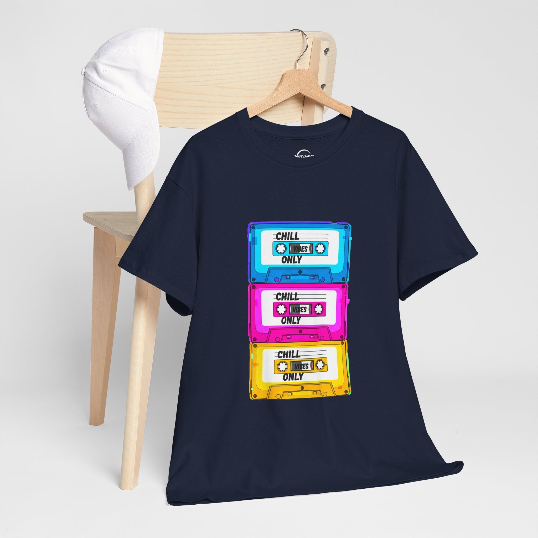 Retro Cassette Tee — "Chill Mix Only" Music Unisex T-Shirt