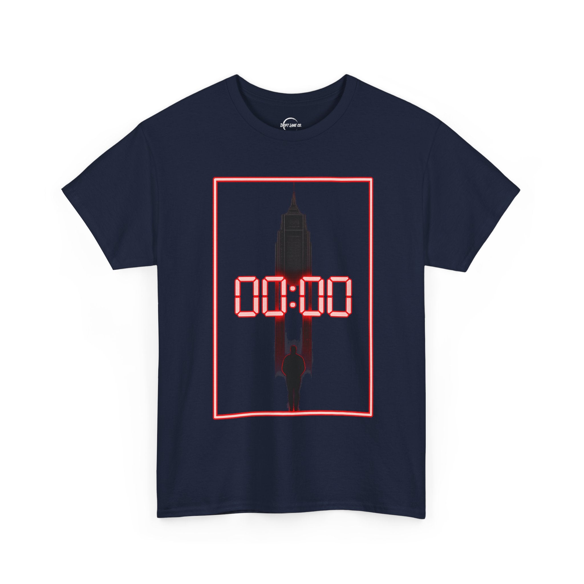 The "00:00" Digital Silhouette Unisex T-Shirt