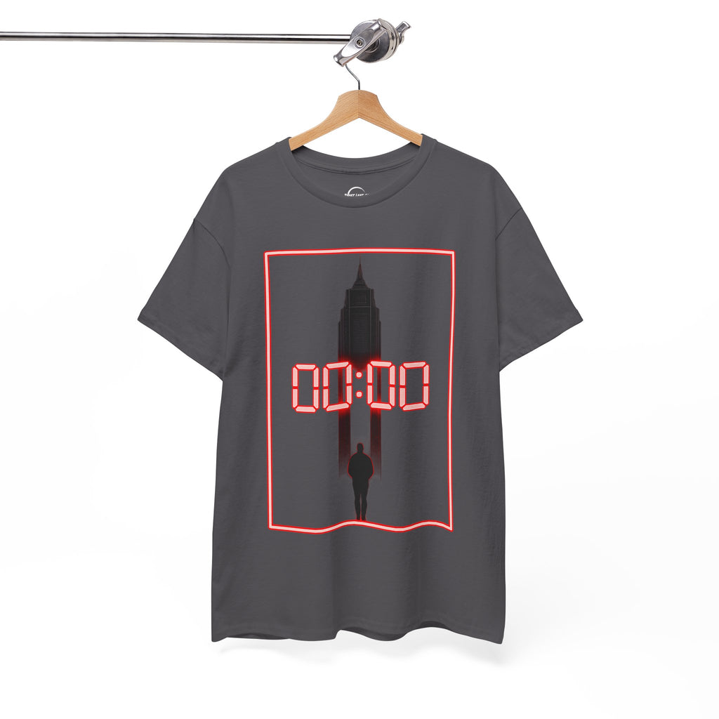The "00:00" Digital Silhouette Unisex T-Shirt