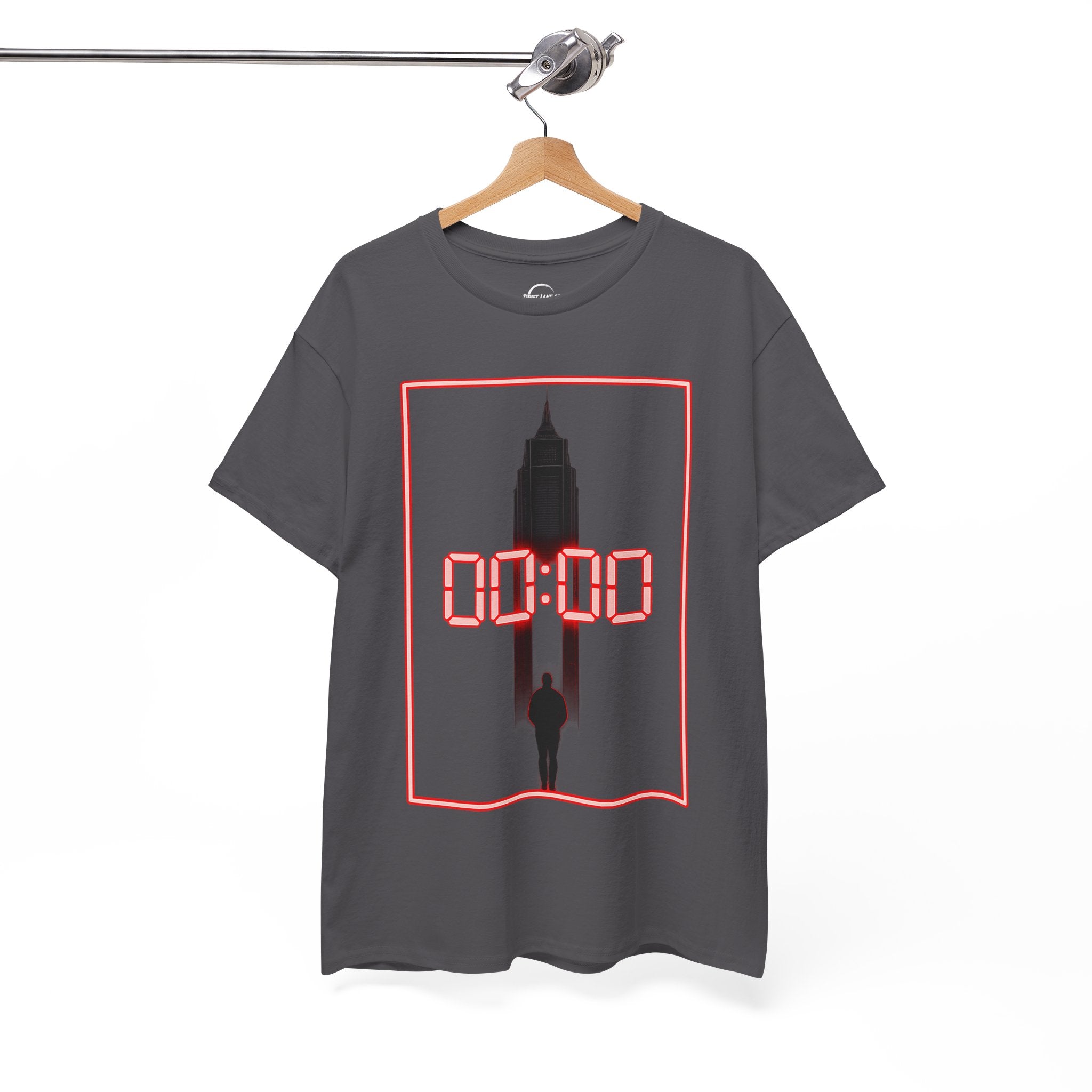 The "00:00" Digital Silhouette Unisex T-Shirt