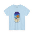 Surf the Edge Tee — Retro Beach Sunset Surfing Graphic Unisex T-Shirt