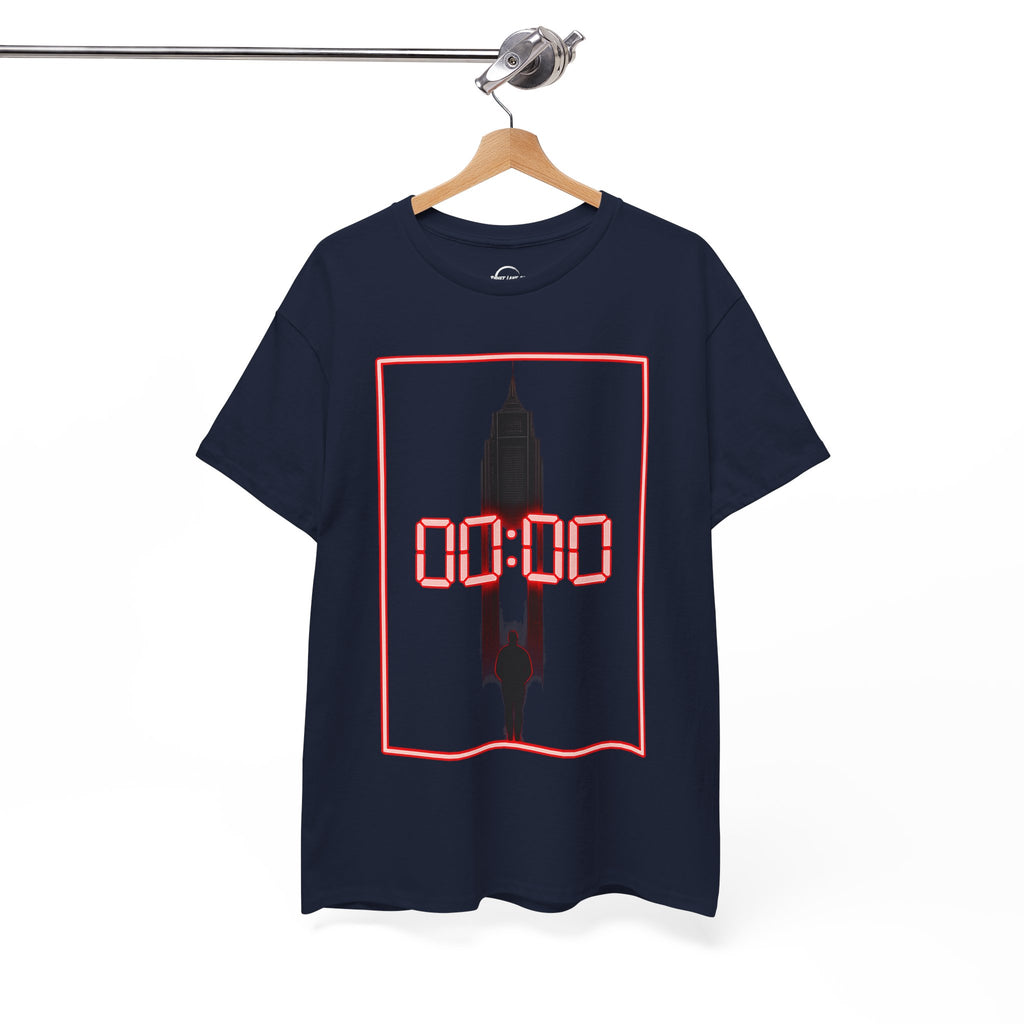 The "00:00" Digital Silhouette Unisex T-Shirt