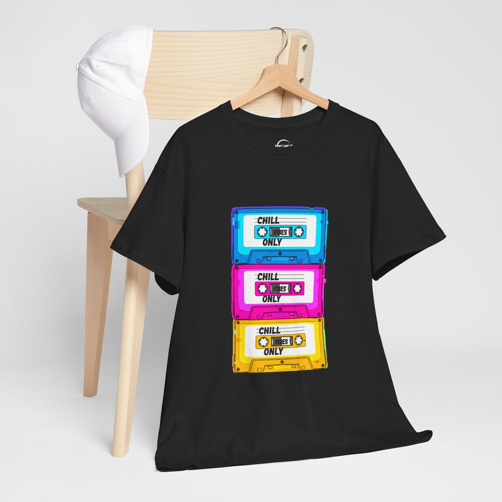 Retro Cassette Tee — "Chill Mix Only" Music Unisex T-Shirt