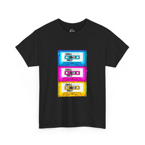 Retro Cassette Tee — "Chill Mix Only" Music Unisex T-Shirt