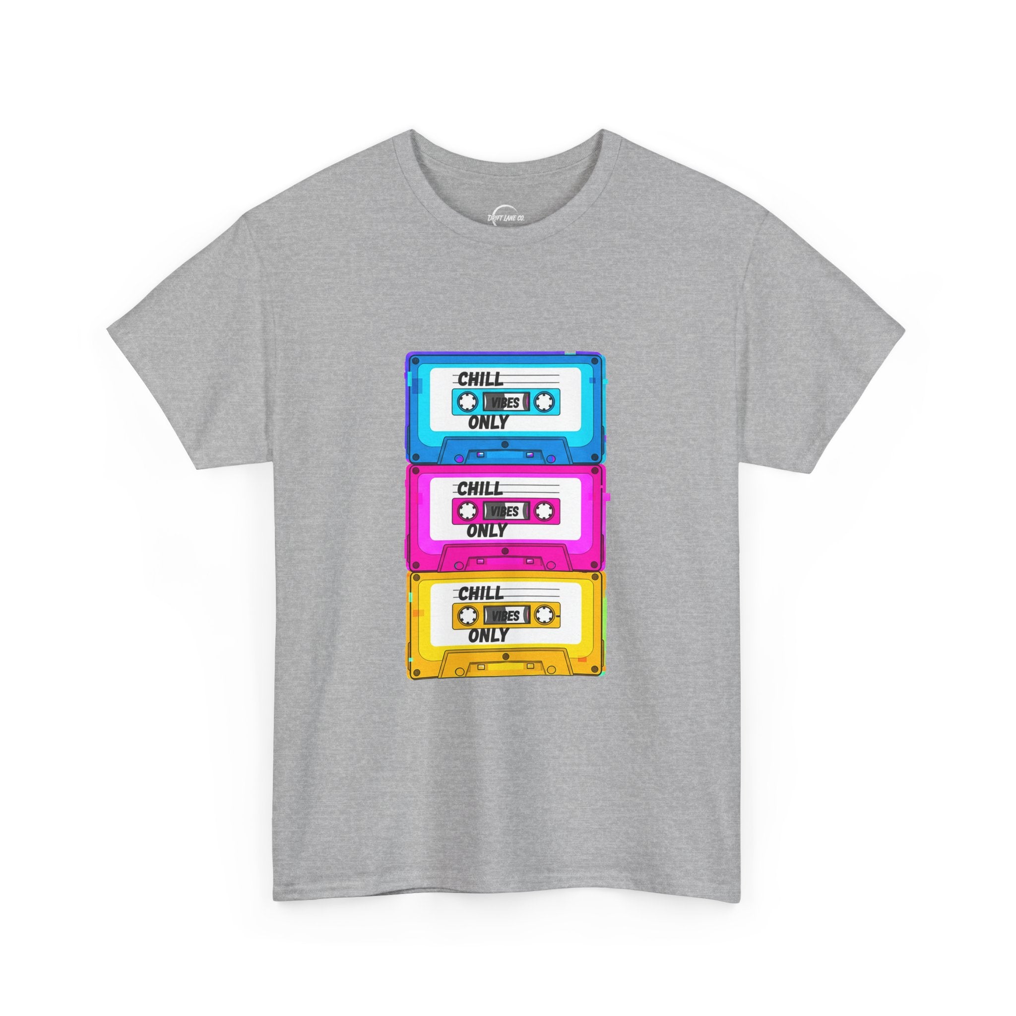 Retro Cassette Tee — "Chill Mix Only" Music Unisex T-Shirt