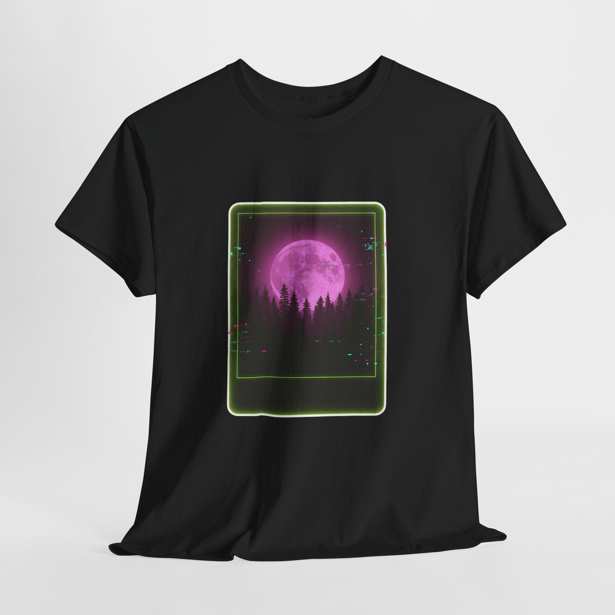 The "Static Sky" Box — Moon Night Unisex Tee