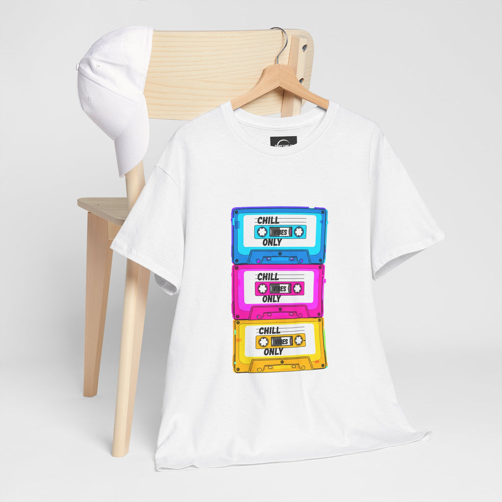 Retro Cassette Tee — "Chill Mix Only" Music Unisex T-Shirt
