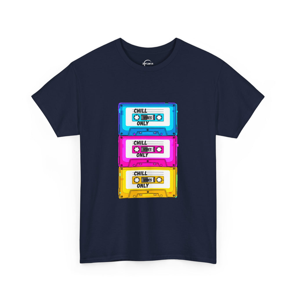 Retro Cassette Tee — "Chill Mix Only" Music Unisex T-Shirt