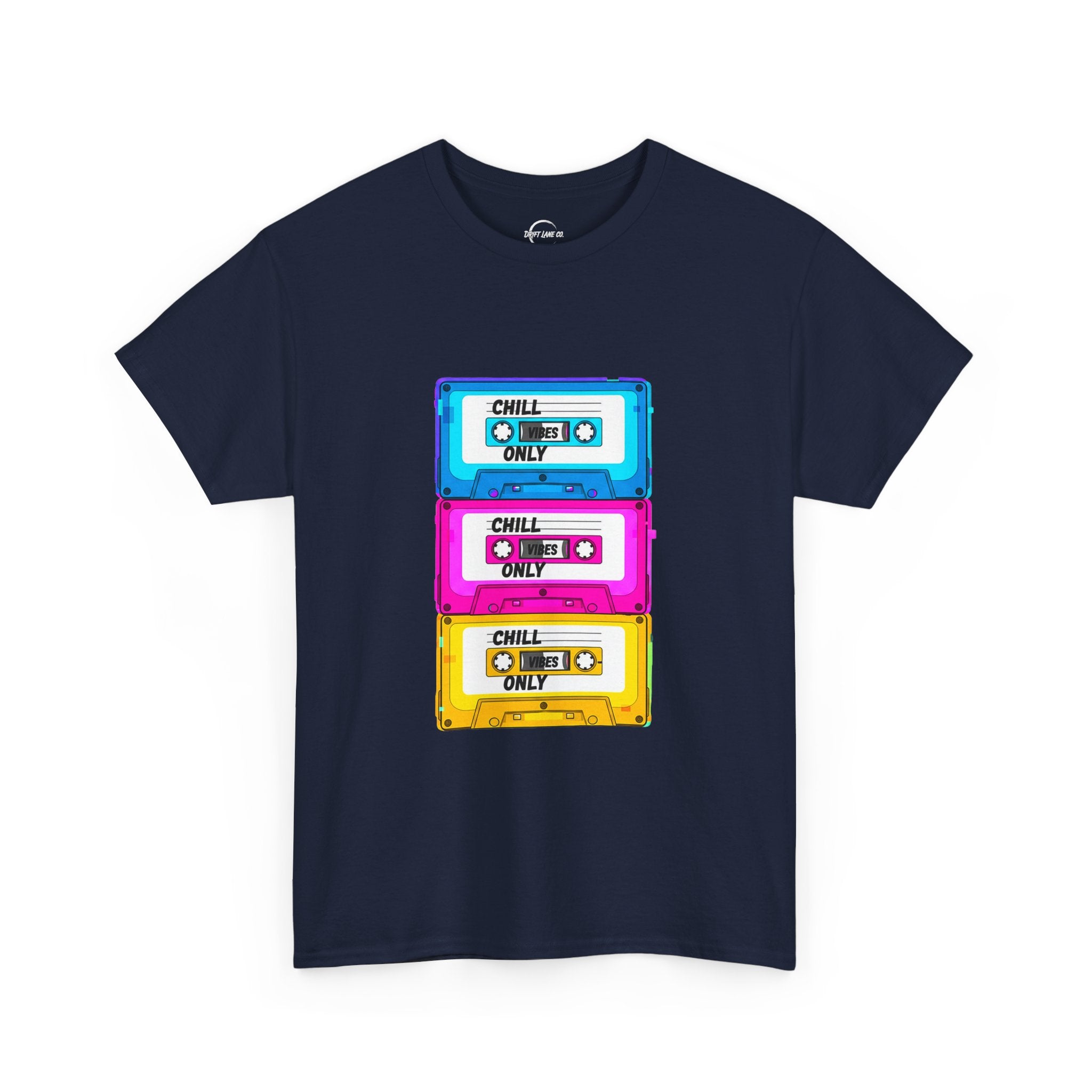 Retro Cassette Tee — "Chill Mix Only" Music Unisex T-Shirt